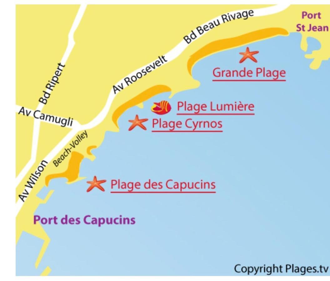 Plage St Jean Residence Le Golfe D Azur ラシオタ エクステリア 写真